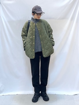 「アイテム（バッグ）」を使った、Hiromiさん（レディース・164cm・40代）の秋コーディネート