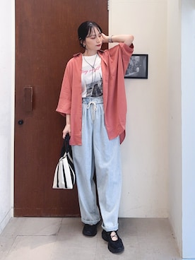 Hiromiさん（骨格ウェーブ・レディース・164cm）の秋コーディネート