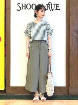 Hiromiさん（レディース・164cm）の夏コーディネート