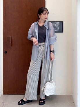 Hiromiさん(レディース・164cm)の夏コーディネート