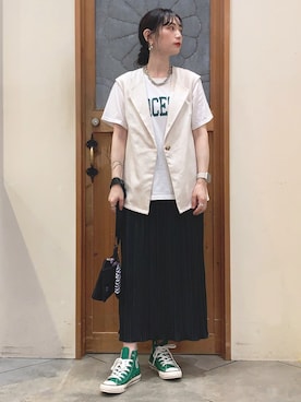 Hiromiさん(レディース・164cm)の夏コーディネート