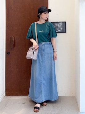Hiromiさん（レディース・164cm）の夏コーディネート