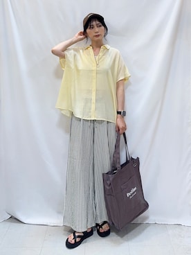 Hiromiさん(レディース・164cm)の夏コーディネート