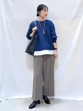 Hiromiさん（レディース・164cm）の秋コーディネート