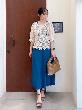 Hiromiさん(レディース・164cm)の夏コーディネート