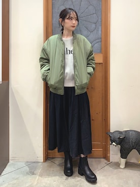 Hiromiさん（レディース・164cm）の冬コーディネート