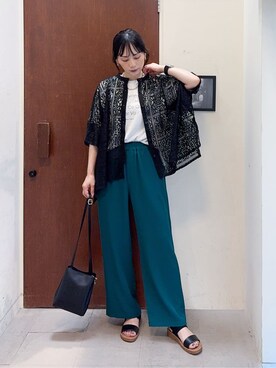 Hiromiさん(レディース・164cm)の夏コーディネート