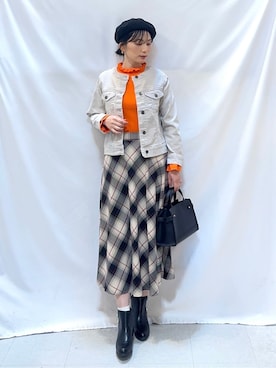 Hiromiさん（レディース・164cm）の冬コーディネート