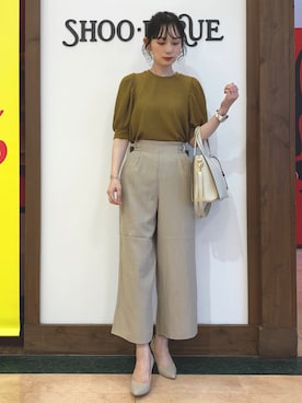 「DRESKIP（ドレスキップ）のアイテム（パンプス）」を使った、Hiromiさん（レディース・164cm）の夏コーディネート