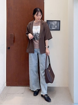 Hiromiさん（レディース・164cm）の秋コーディネート