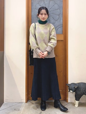 Hiromiさん（レディース・164cm）の冬コーディネート