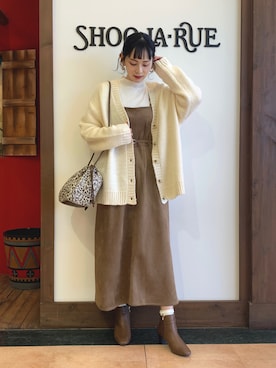 Hiromiさん（レディース・164cm）の冬コーディネート