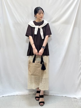 Hiromiさん(レディース・164cm)の夏コーディネート