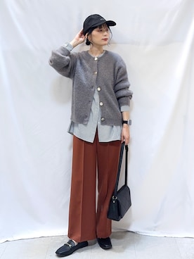 「アイテム（その他シューズ）」を使った、Hiromiさん（レディース・164cm）の秋コーディネート