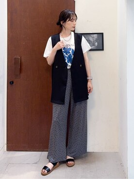 Hiromiさん(レディース・164cm)の夏コーディネート