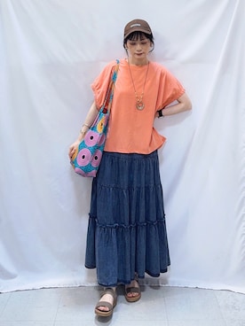 Hiromiさん（レディース・164cm）の夏コーディネート