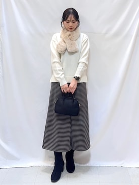 Hiromiさん（レディース・164cm）の冬コーディネート