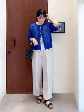 Hiromiさん(レディース・164cm)の夏コーディネート