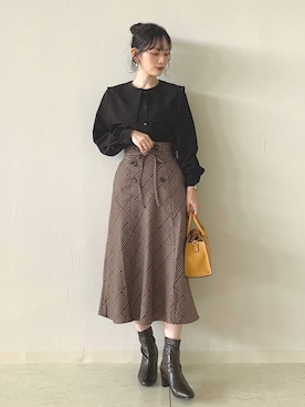 Hiromiさん（レディース・164cm）の秋コーディネート