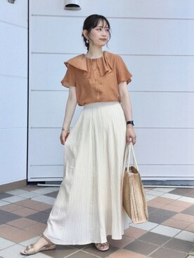 Hiromiさん（レディース・164cm）の夏コーディネート