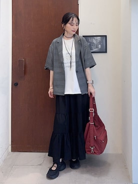 Hiromiさん(レディース・164cm)の夏コーディネート