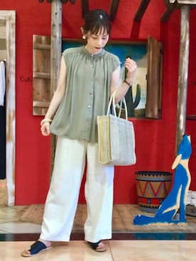 Hiromiさん(レディース・164cm)の夏コーディネート