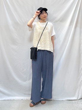 Hiromiさん(レディース・164cm)の夏コーディネート