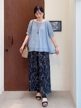 Hiromiさん(レディース・164cm)の夏コーディネート
