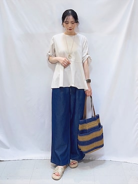 Hiromiさん（レディース・164cm）の夏コーディネート