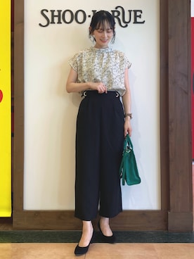 「DRESKIP（ドレスキップ）のアイテム（パンプス）」を使った、Hiromiさん（レディース・164cm）の夏コーディネート