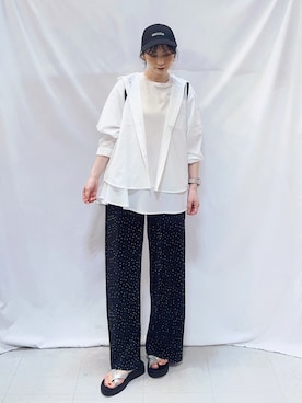Hiromiさん（レディース・164cm）の夏コーディネート