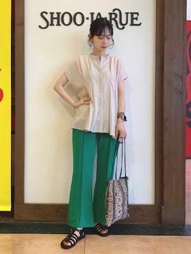 Hiromiさん（レディース・164cm）の夏コーディネート