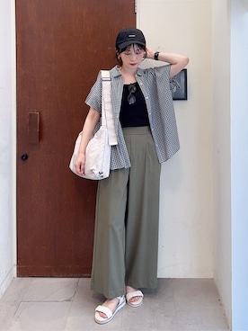 Hiromiさん（レディース・164cm）の夏コーディネート