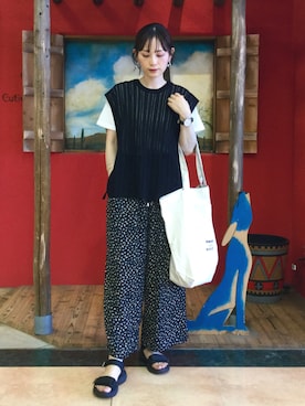 Hiromiさん(レディース・164cm)の夏コーディネート