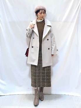 Hiromiさん（レディース・164cm）の冬コーディネート