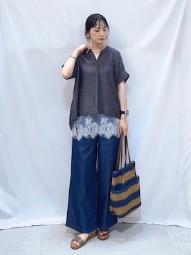 Hiromiさん(レディース・164cm)の夏コーディネート