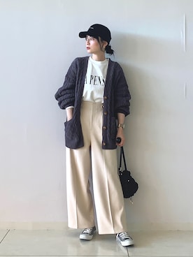 Hiromiさん（レディース・164cm）の秋コーディネート