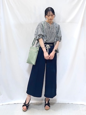 「THE SHOP TK （ザ ショップ ティーケー ）のアイテム」を使った、Hiromiさん（レディース・164cm）の春コーディネート