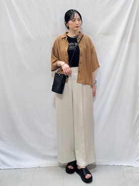 Hiromiさん(レディース・164cm)の夏コーディネート