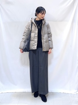 Hiromiさん（骨格ウェーブ・レディース・164cm）の冬コーディネート