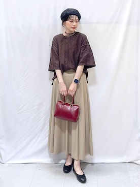 Hiromiさん（レディース・164cm）の秋コーディネート