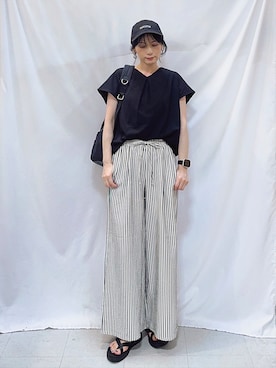 Hiromiさん(レディース・164cm)の夏コーディネート