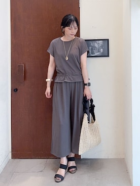Hiromiさん(レディース・164cm)の夏コーディネート
