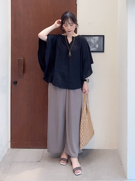 Hiromiさん(レディース・164cm)の夏コーディネート