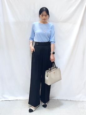 「SHOO・LA・RUE（シューラルー）のアイテム」を使った、Hiromiさん（レディース・164cm）の春コーディネート