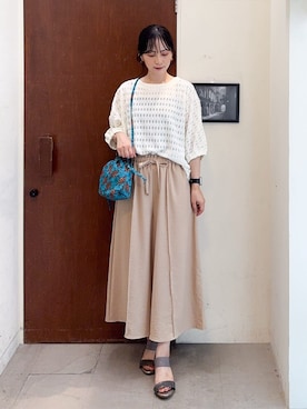 Hiromiさん（レディース・164cm）の夏コーディネート