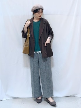 Hiromiさん(レディース・164cm)の秋コーディネート