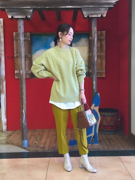 Hiromiさん（レディース・164cm）の秋コーディネート