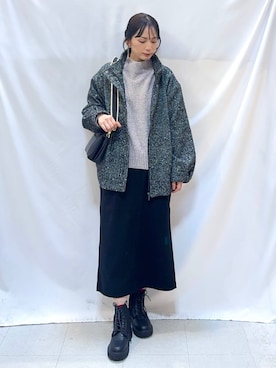 Hiromiさん(レディース・164cm)の冬コーディネート