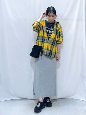「SHOO・LA・RUE（シューラルー）のアイテム」を使った、Hiromiさん（レディース・164cm）の秋コーディネート